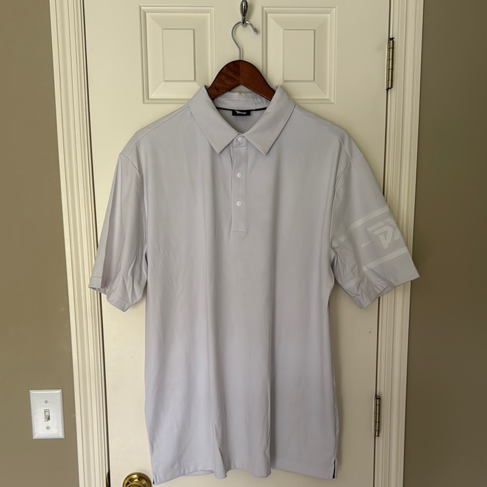 PXG Men's White Polo Shirt